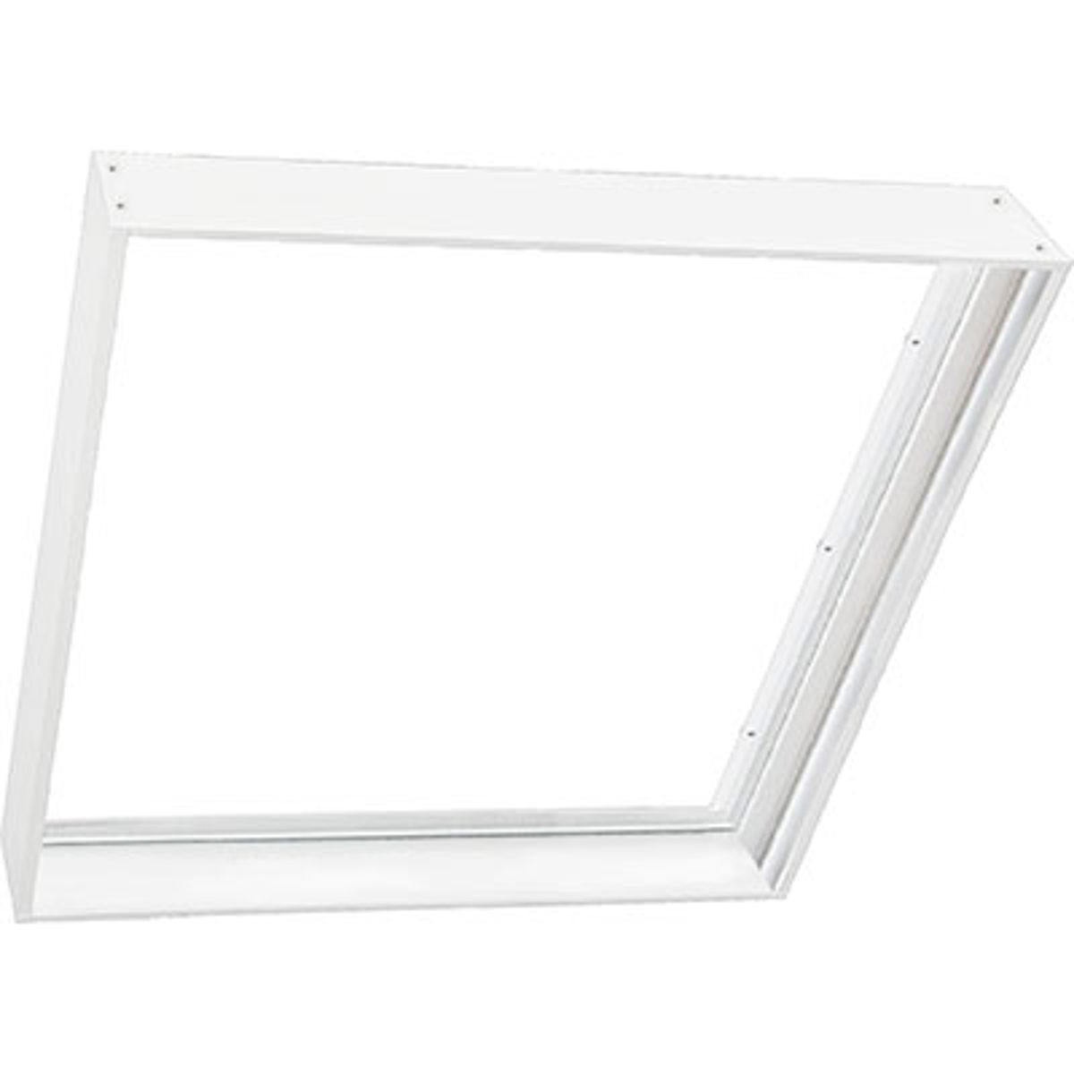 CORNICE PANNELLO LED BACKLIGHT CENTURY ALLUMINIO BIANCO CM 60X60 H MM 8