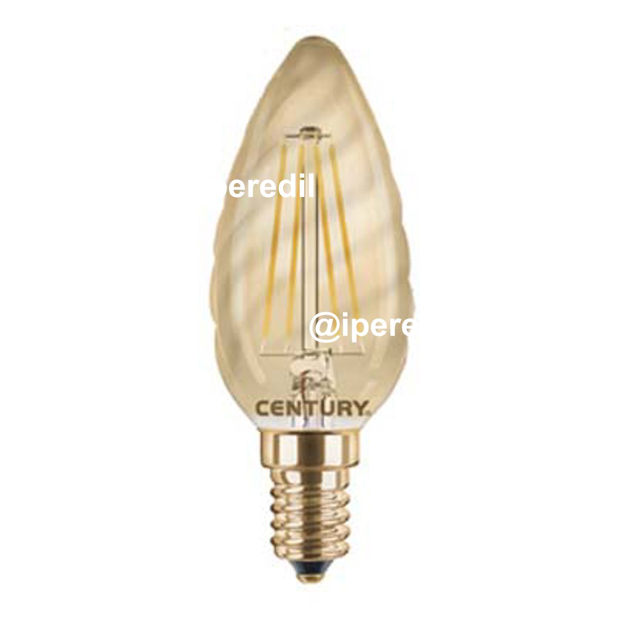 LAMPADA WIRE LED TORTIGLIONE INCANTO EPOCA CENTURY CALDA VOLT 230 WATT 4 LUMEN 320 E14