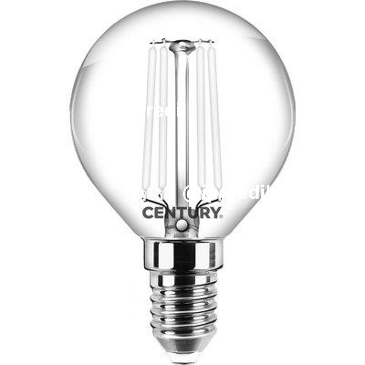 LAMPADA WIRE LED SFERA INCANTO WHITE CENTURY NATURALE VOLT 230 WATT 4,5 LUMEN 470 E14