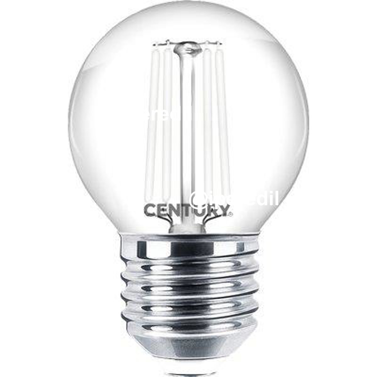LAMPADA WIRE LED SFERA INCANTO WHITE CENTURY CALDA VOLT 230 WATT 4,5 LUMEN 470 E27