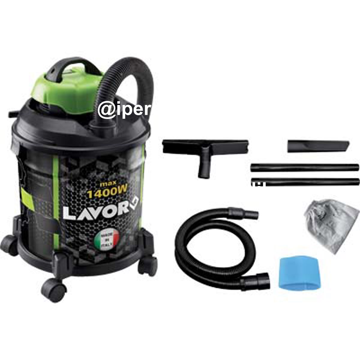 BIDONE ASPIRATUTTO JOKER 1400 S LAVORWASH VOLT 230 WATT 1200 LT 20
