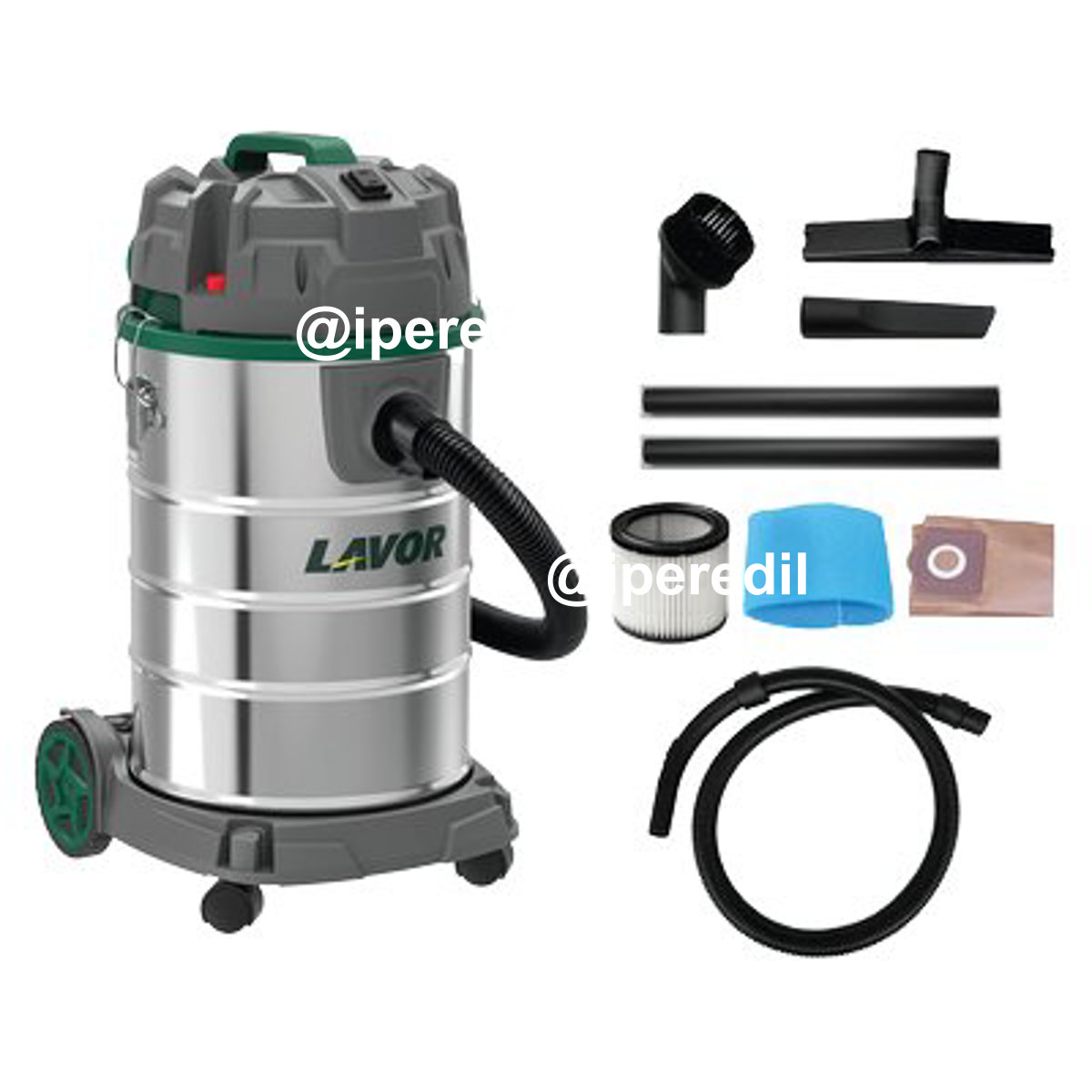 BIDONE ASPIRATUTTO DOZZY POWER 30XS LAVORWASH VOLT 230 WATT 1400 LT 30