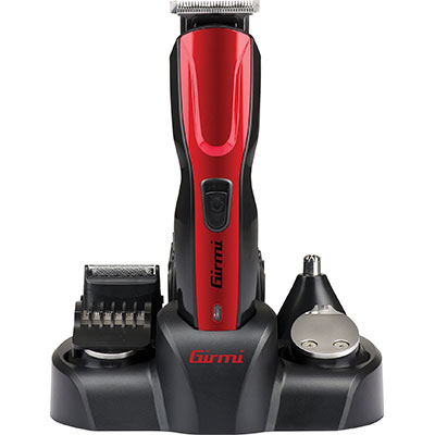 RIFINITORE BARBA CAPELLI NASO ORECCHIE RC30 GIRMI 5 IN 1 BATTERIA RICARICABILE