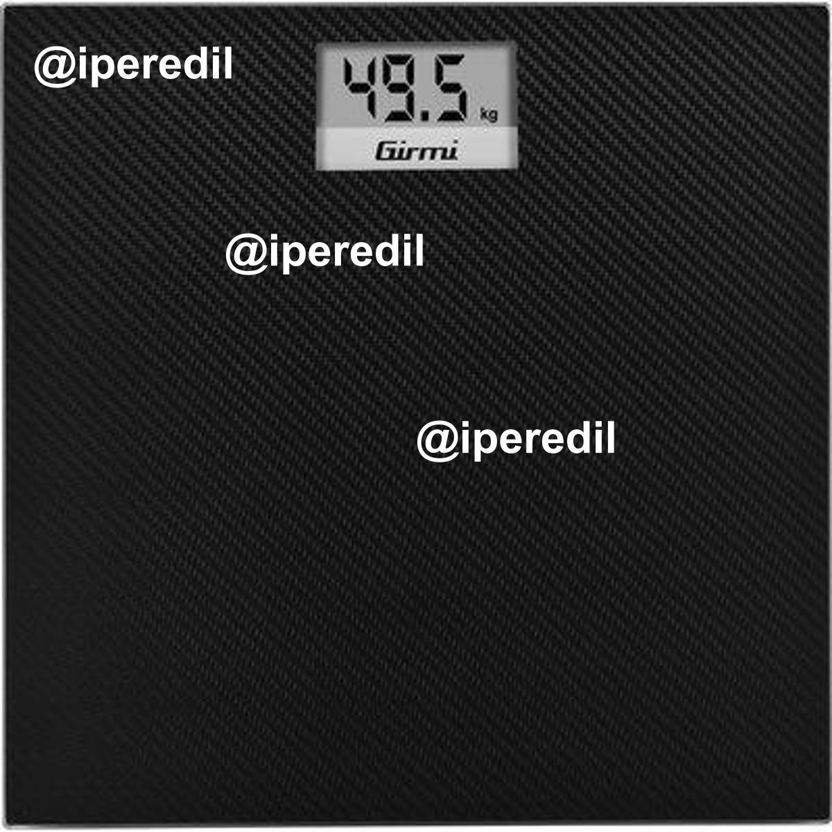 BILANCIA DIGITALE PESAPERSONE BP27 GIRMI VETRO CM 30 KG 150 1XCR2032 NON INCLUSA