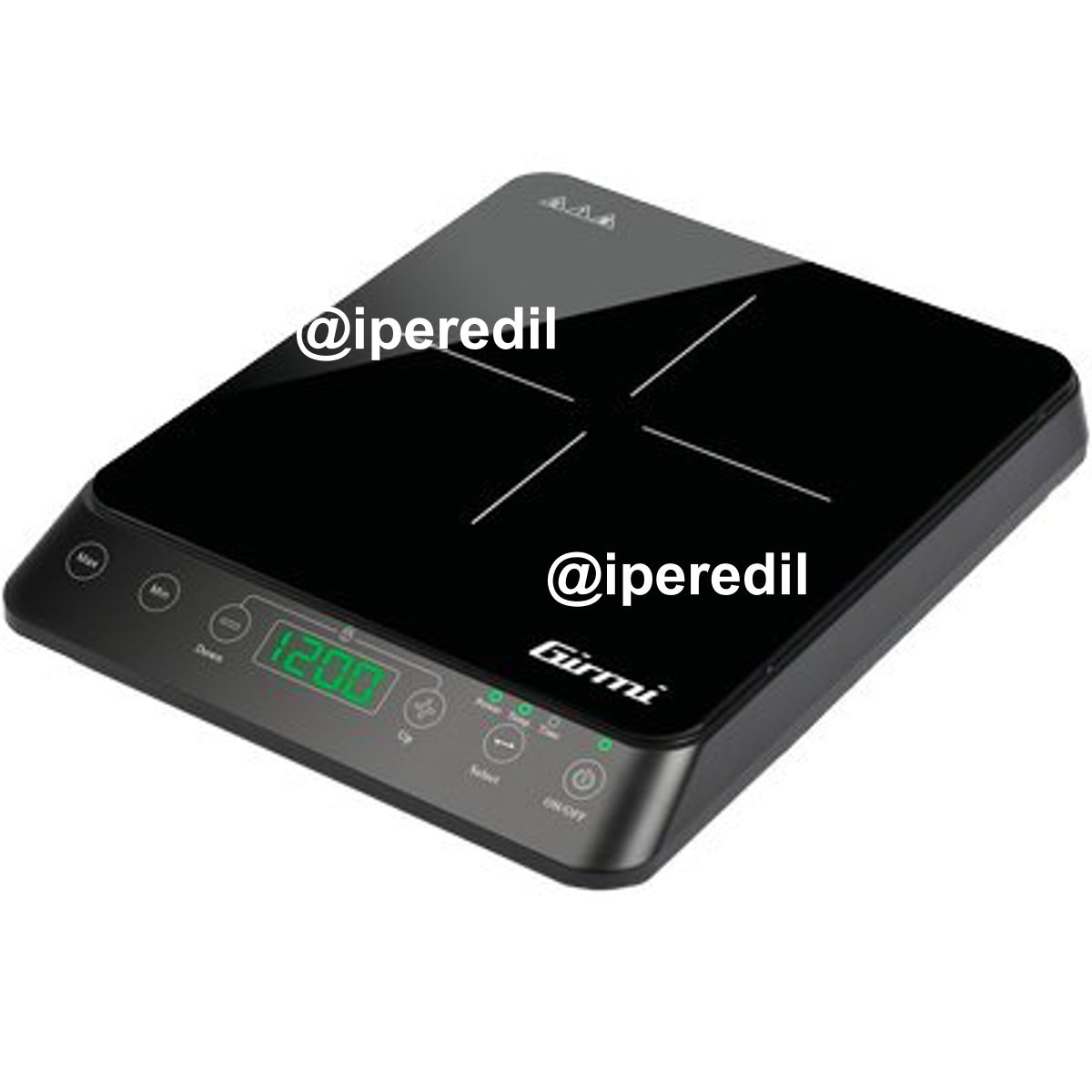 FORNELLO INDUZIONE SINGOLO PI04 GIRMI VOLT 230 WATT 2000