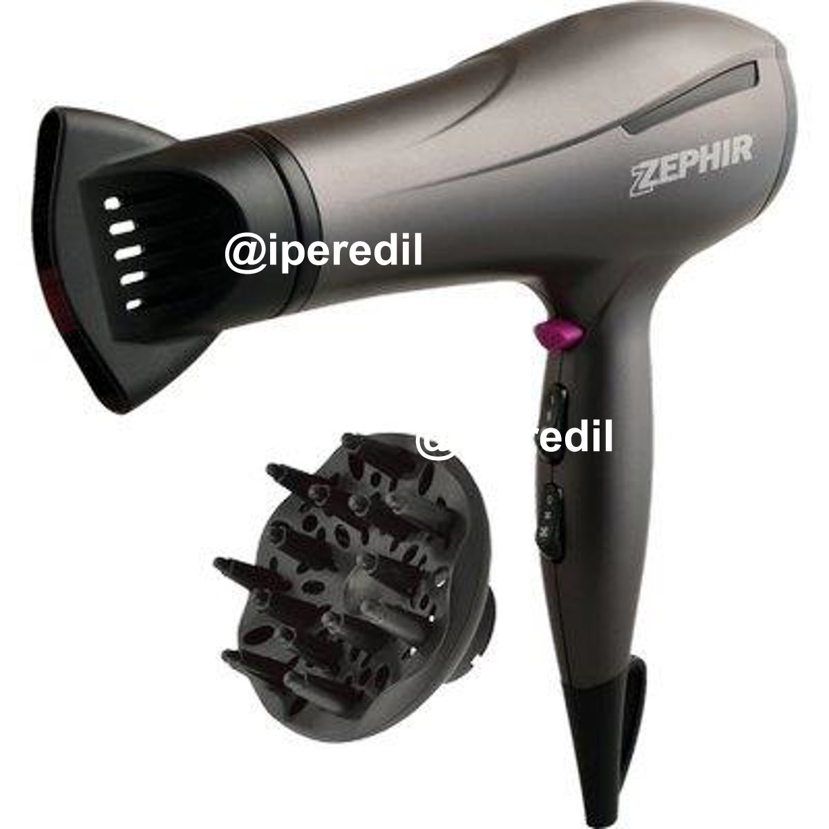 ASCIUGACAPELLI ZHB2001 ZEPHIR VOLT 230 WATT 2200 2 VELOCITA 3 TEMPERATURE