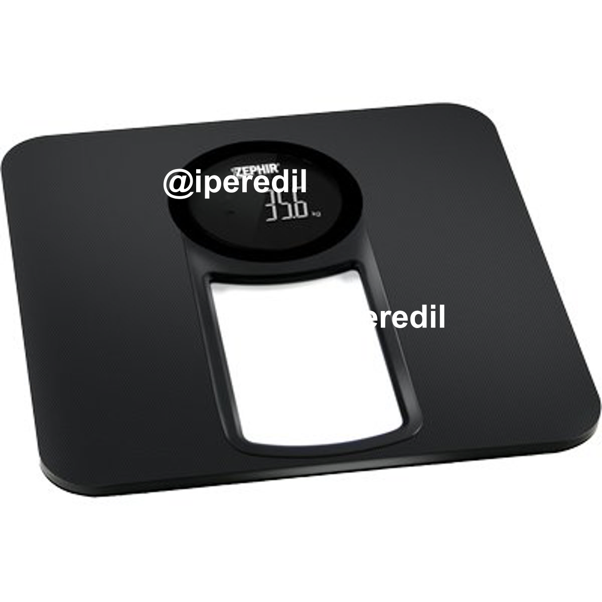 BILANCIA PESAPERSONE DIGITALE ZHS811 ZEPHIR VETRO ULTRA SLIM CM 30 KG 150 2XCR2032 NON INCLUSE - 07460534