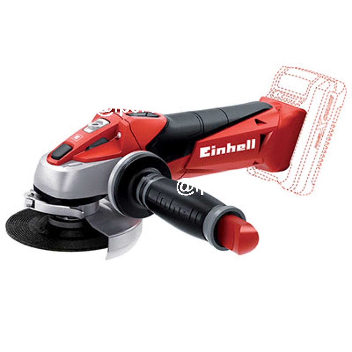 SMERIGLIATRICE ANG BATTERIA TC-AG18/115 LI EINHELL VOLT 18 X-CHANGE MM 115 SOLO CORPO MACCHINA - 07475220