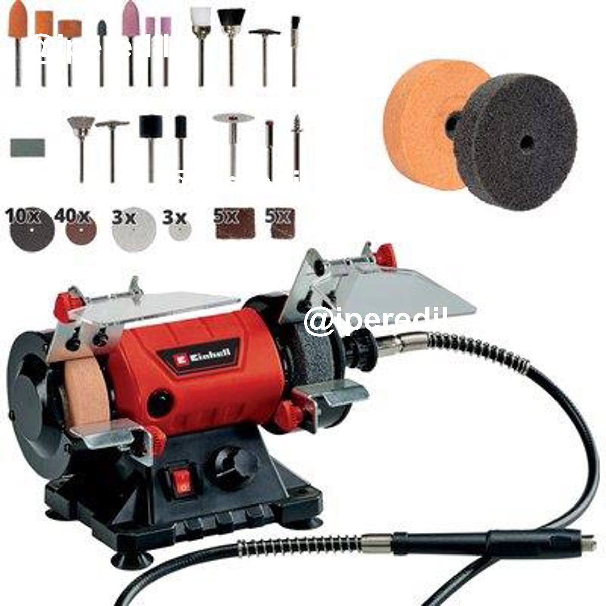 SMERIGLIATRICE DA BANCO TC-XG 75 KIT EINHELL VOLT 230 WATT 150 MM 75