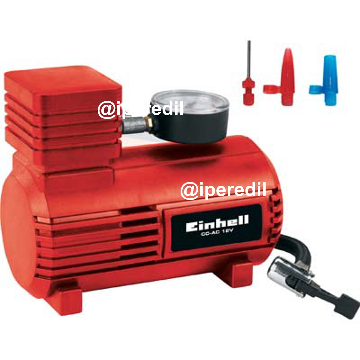 COMPRESSORE AC AUTO CC-AC 12V EINHELL ALIMENTAZIONE VOLT 12