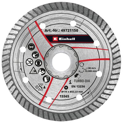 DISCO X TAGLIAPIASTRELLA TE-TC 18/115 EINHELL MM 115