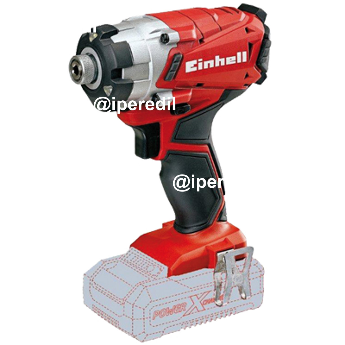 AVVITATORE IMPULSI BATTERIA TE-CI 18 LI EINHELL VOLT 18 X-CHANGE SOLO CORPO MACCHINA