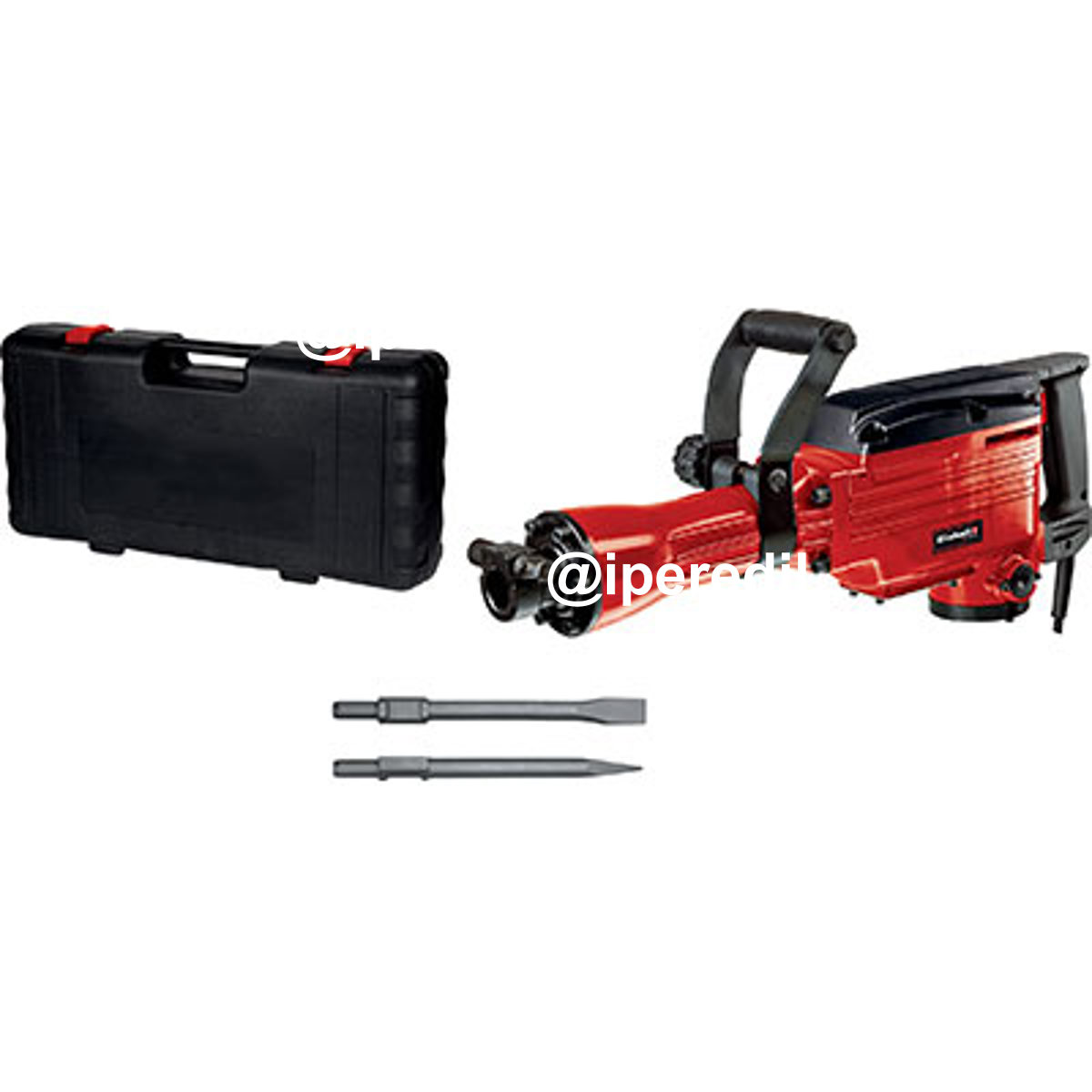 MARTELLO SCALPELLATORE TC-DH 43 EINHELL VOLT 230 WATT 1600 SDS HEX J43 + VALIGIA