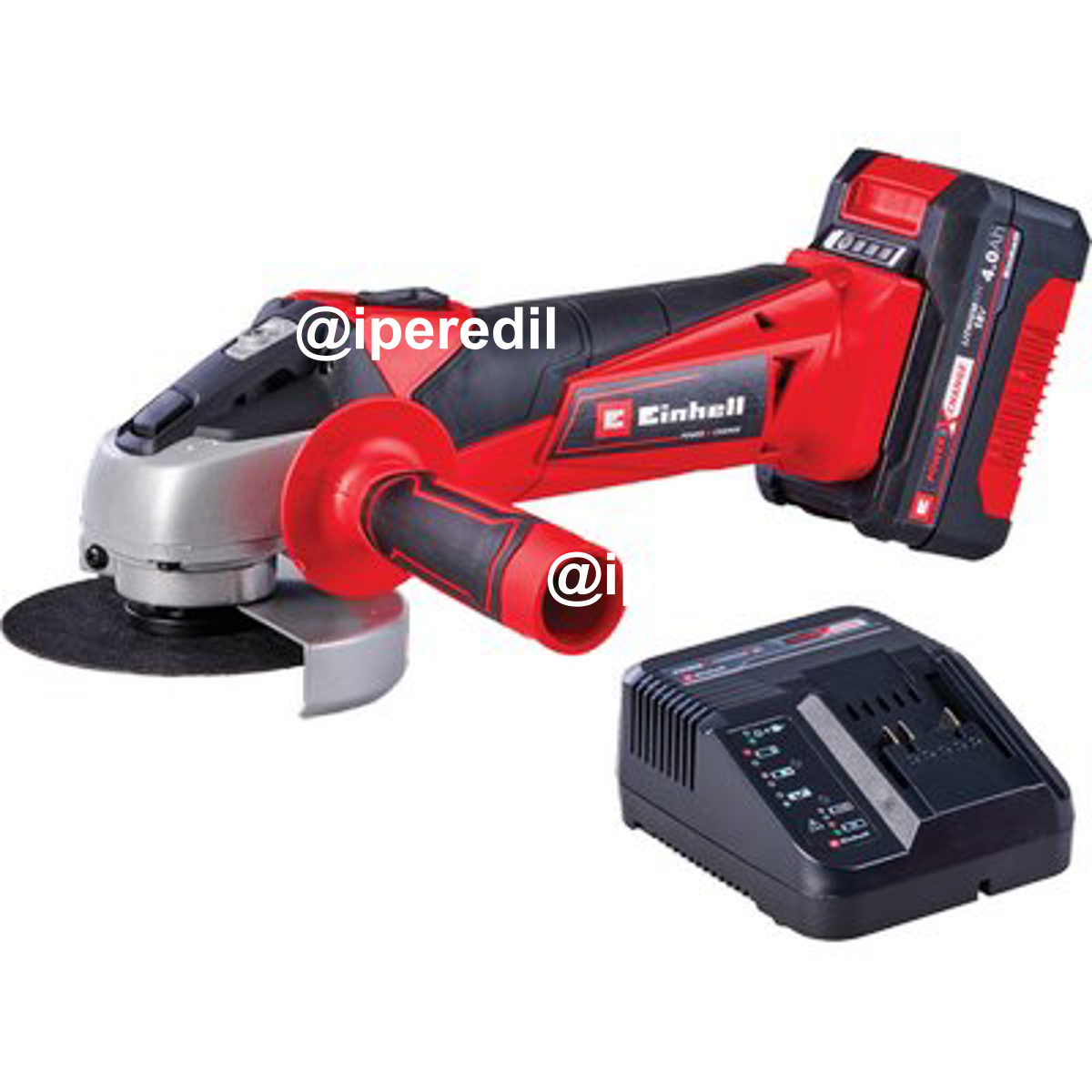 SMERIGLIATRICE ANG BATT TC-AG18-115 KIT EINHELL VOLT 18 AH 4,0 X-CHANGE