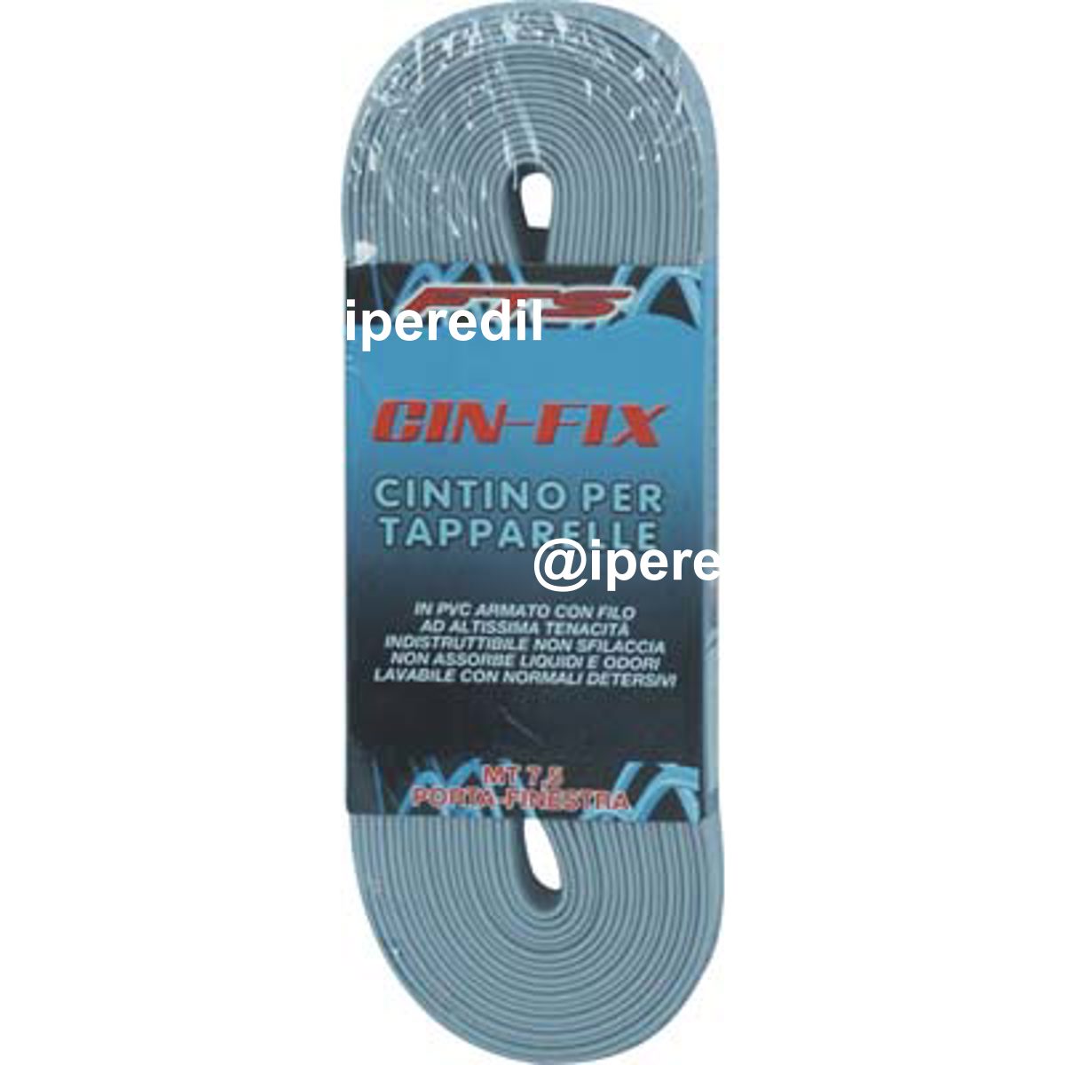 CINTINO AVVOLGIBILI PVC GRIGIO MM 22 MT 5,5