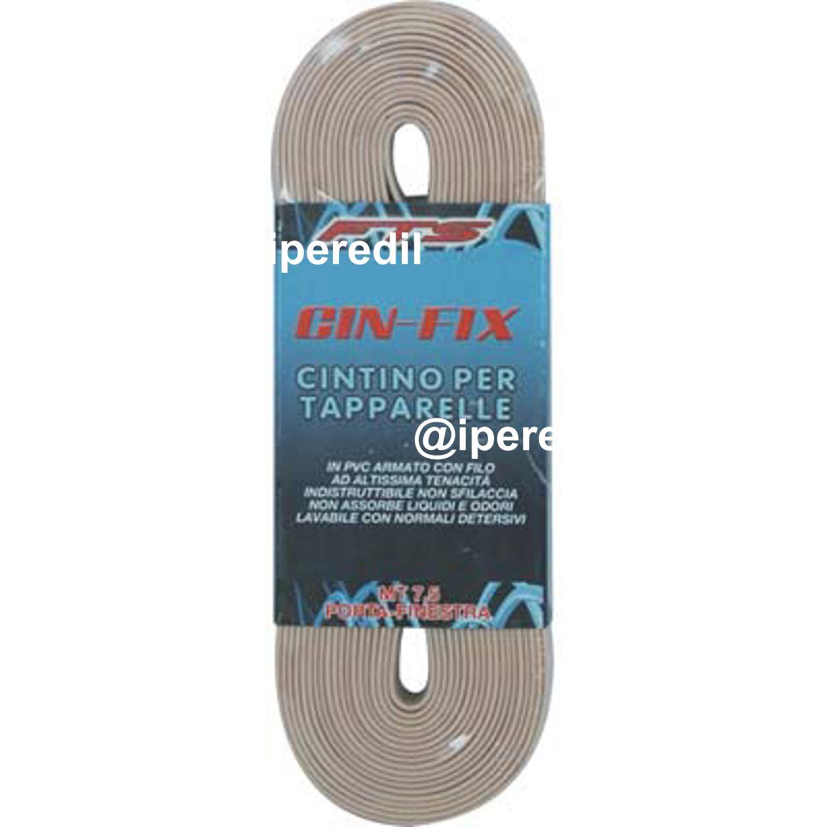 CINTINO AVVOLGIBILI PVC AVANA MM 22 MT 7,5