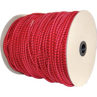 CORDA ELASTICA IN BOBINA MM 8 ROSSA MT 200