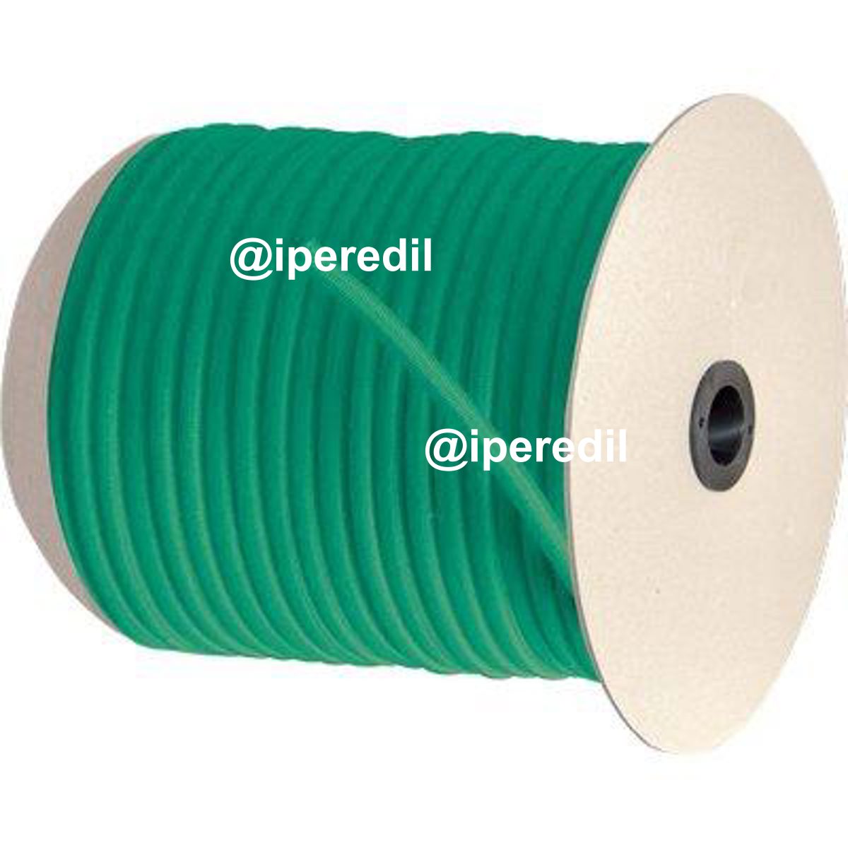 CORDA ELASTICA IN BOBINA MM 8 VERDE MT 200