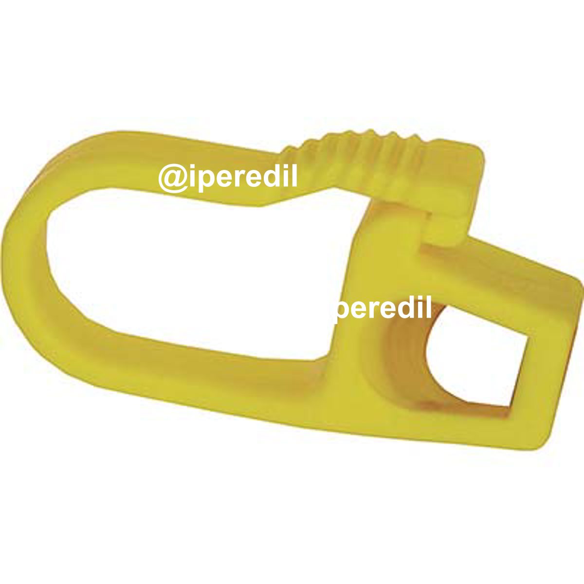 GANCIO PLASTICA X CORDA ELASTICA EFFE MM 8 CF=PZ 10