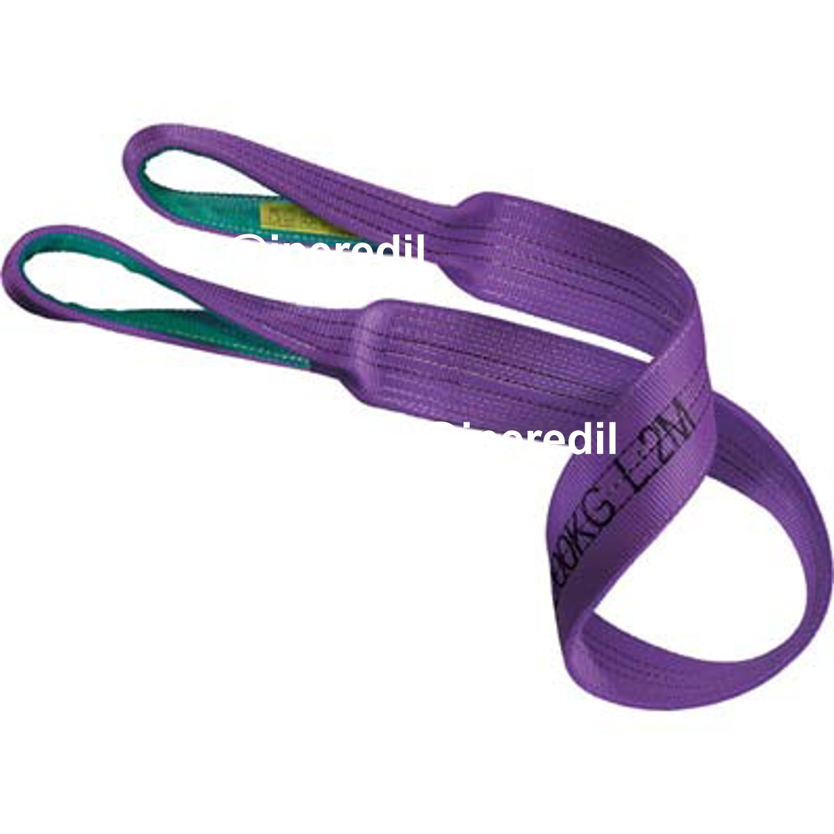 CINGHIA SOLLEVAMENTO ROBUR ASOLE RINFORZATE KG.1000 L.MT 2 VIOLA