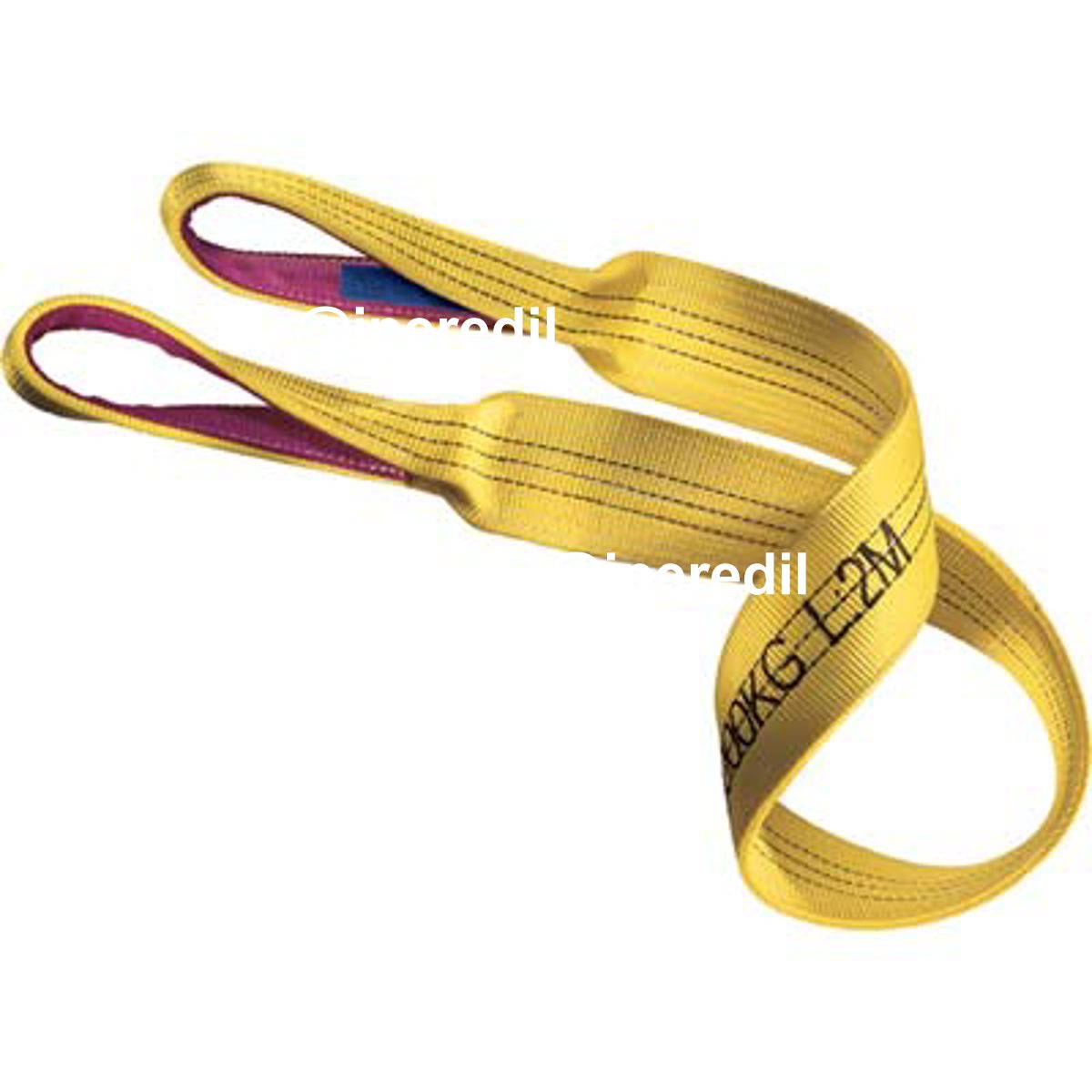 CINGHIA SOLLEVAMENTO ROBUR ASOLE RINFORZATE KG.3000 L.MT 6 GIALLO