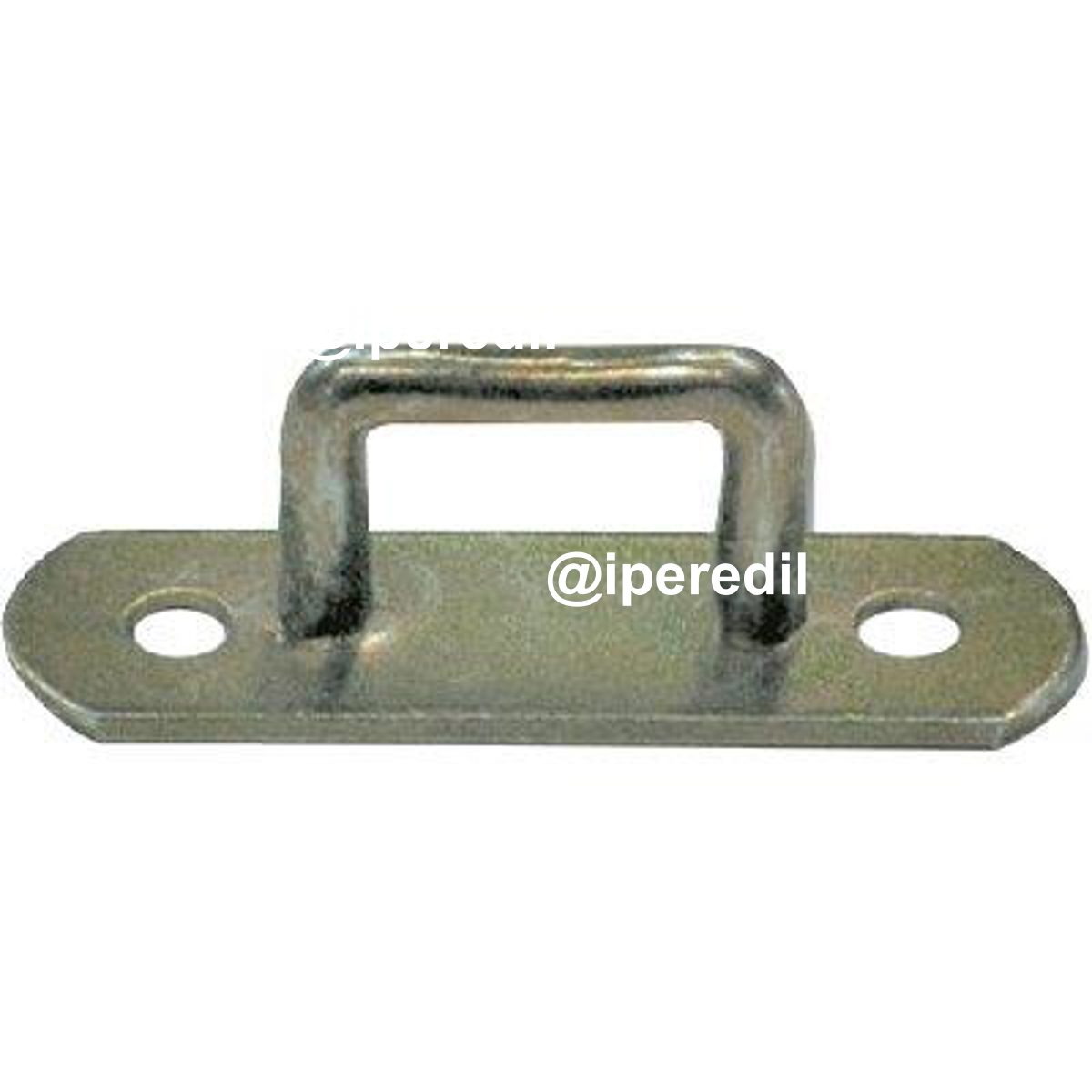CAVALLOTTO FISSO RETTANGOLARE 926 ZINCATO GIALLO S.MM 5,0 MM 25X 10