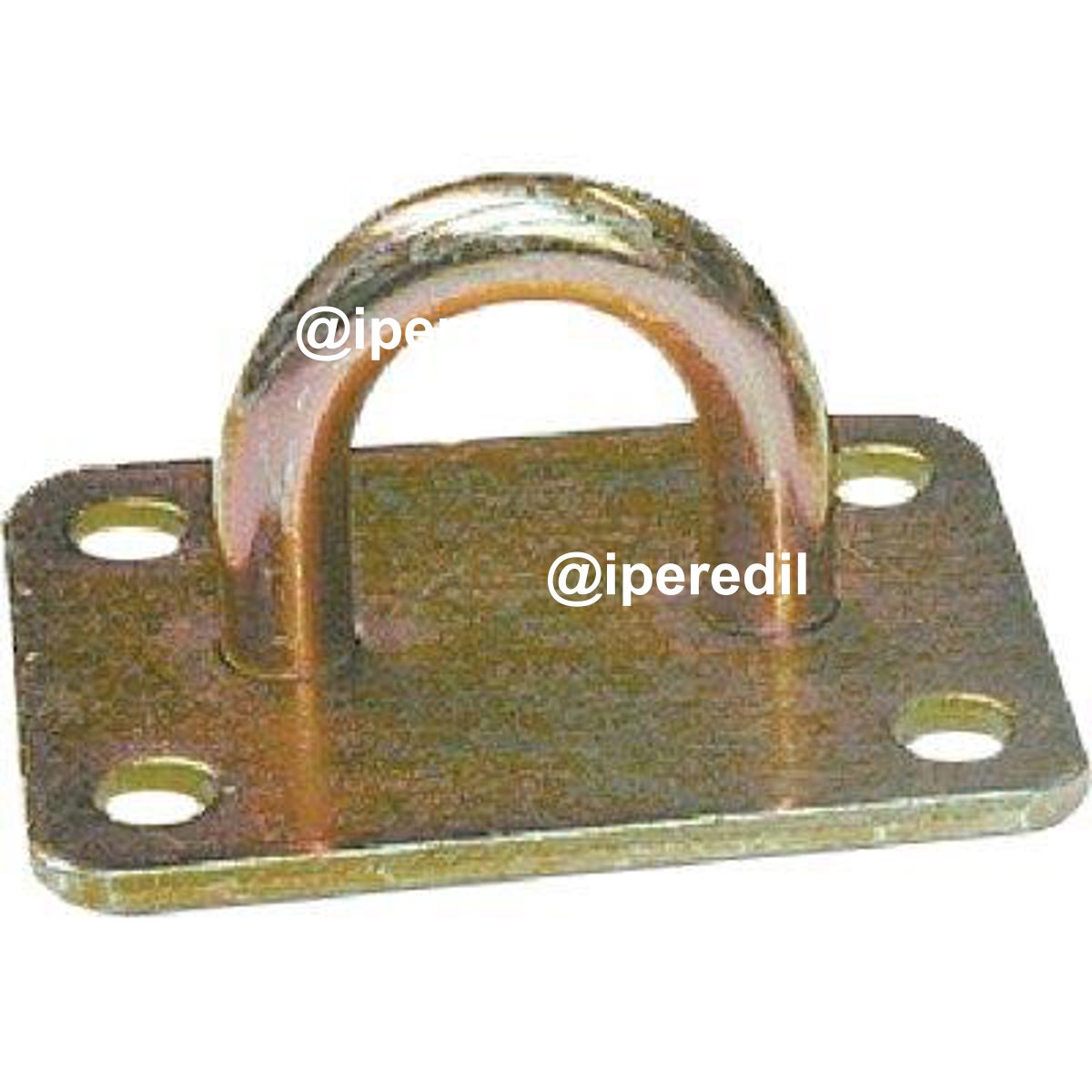 CAVALLOTTO FISSO TONDO 929 ZINCATO GIALLO S.MM 8,0 MM 20X 21