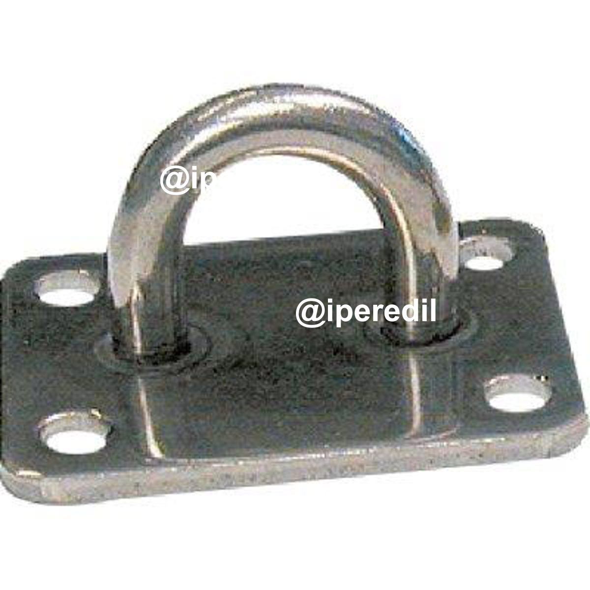 CAVALLOTTO FISSO TONDO 929I ACCIAIO INOX S.MM 8,0 MM 20X 21