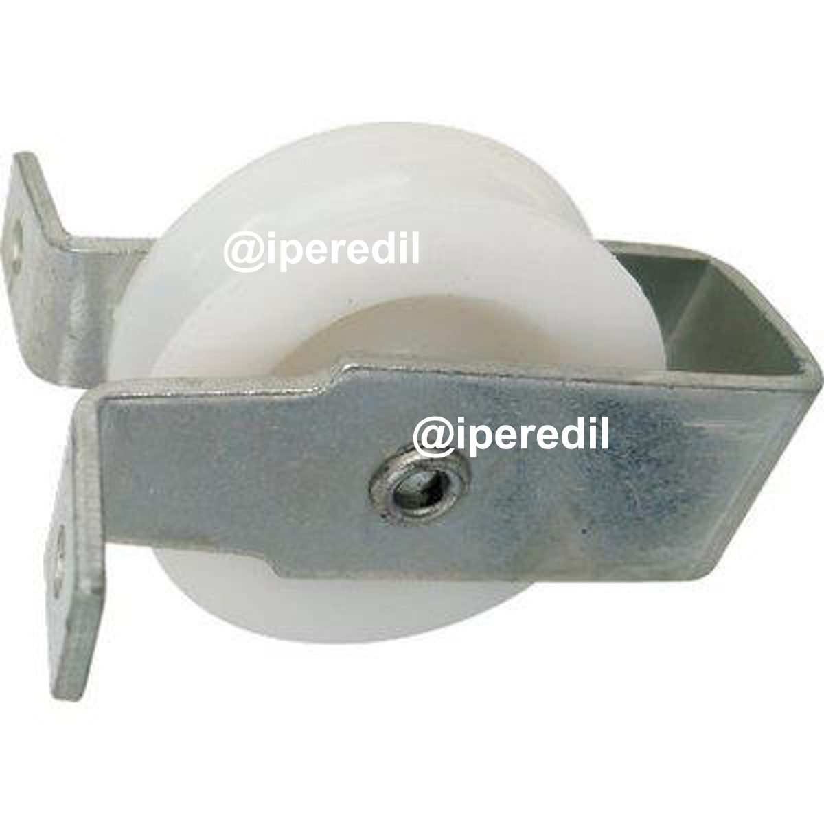 CARRUCOLA NYLON STAFFA FISSA SELF ZINCATA D.MM 40