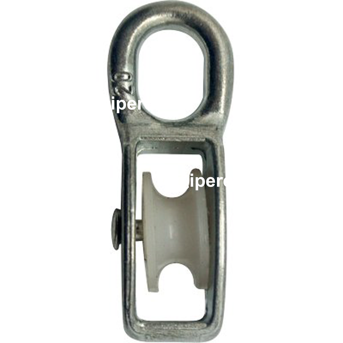 PULEGGIA NYLON SELF OCCHIOLO NICHELATO D.MM 60