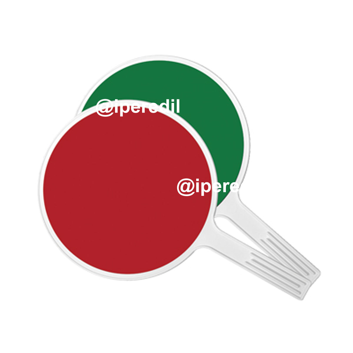PALETTA MOVIERE POLISTIRENE ROSSO/VERDE CM 31X51 - 07535031