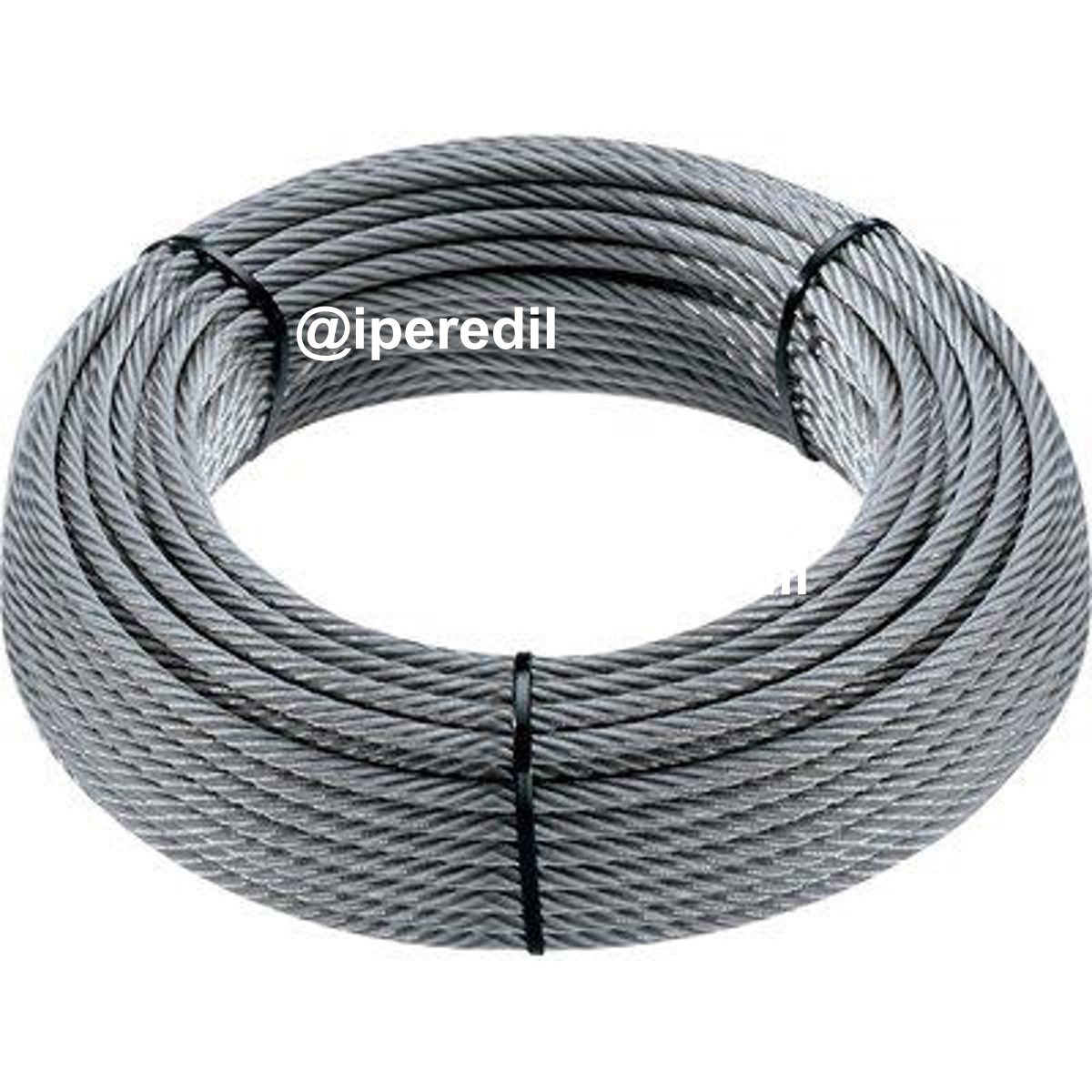FUNE ACCIAIO ZINCATA MINIROLL D.MM 6 L.MT 25