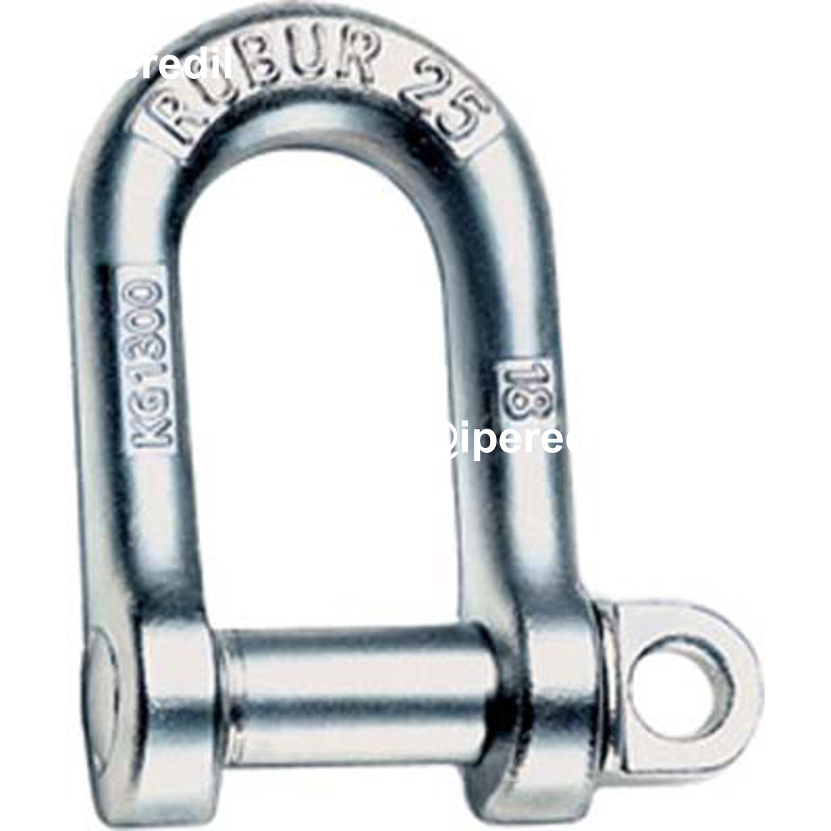 GRILLO DRITTO ZINCATO 8025 ROBUR MM 10 L. MM 42X20