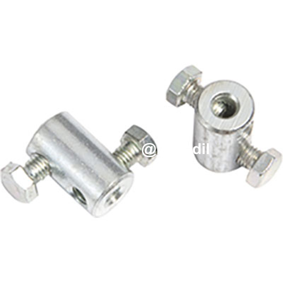 MORSETTO ZINCATO DOPPIA VITE LATERALE SELF MM 4,5 CF=PZ 4