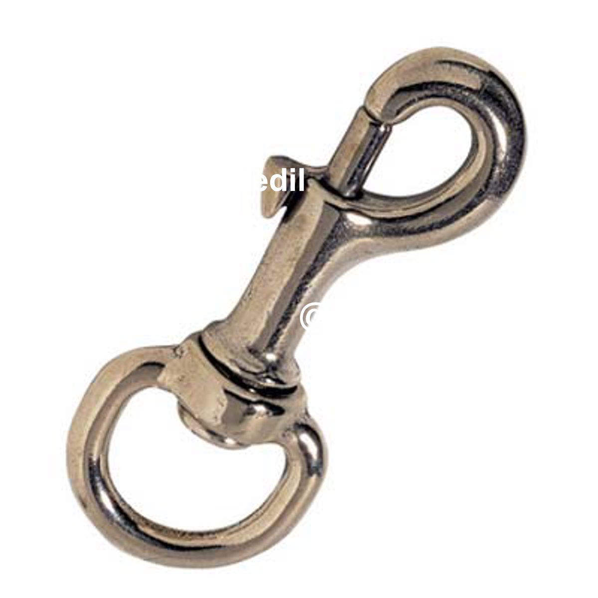 MOSCHETTONE REDINE OTTONE LUCIDO KONG + GIRELLO L.MM 80+5/8