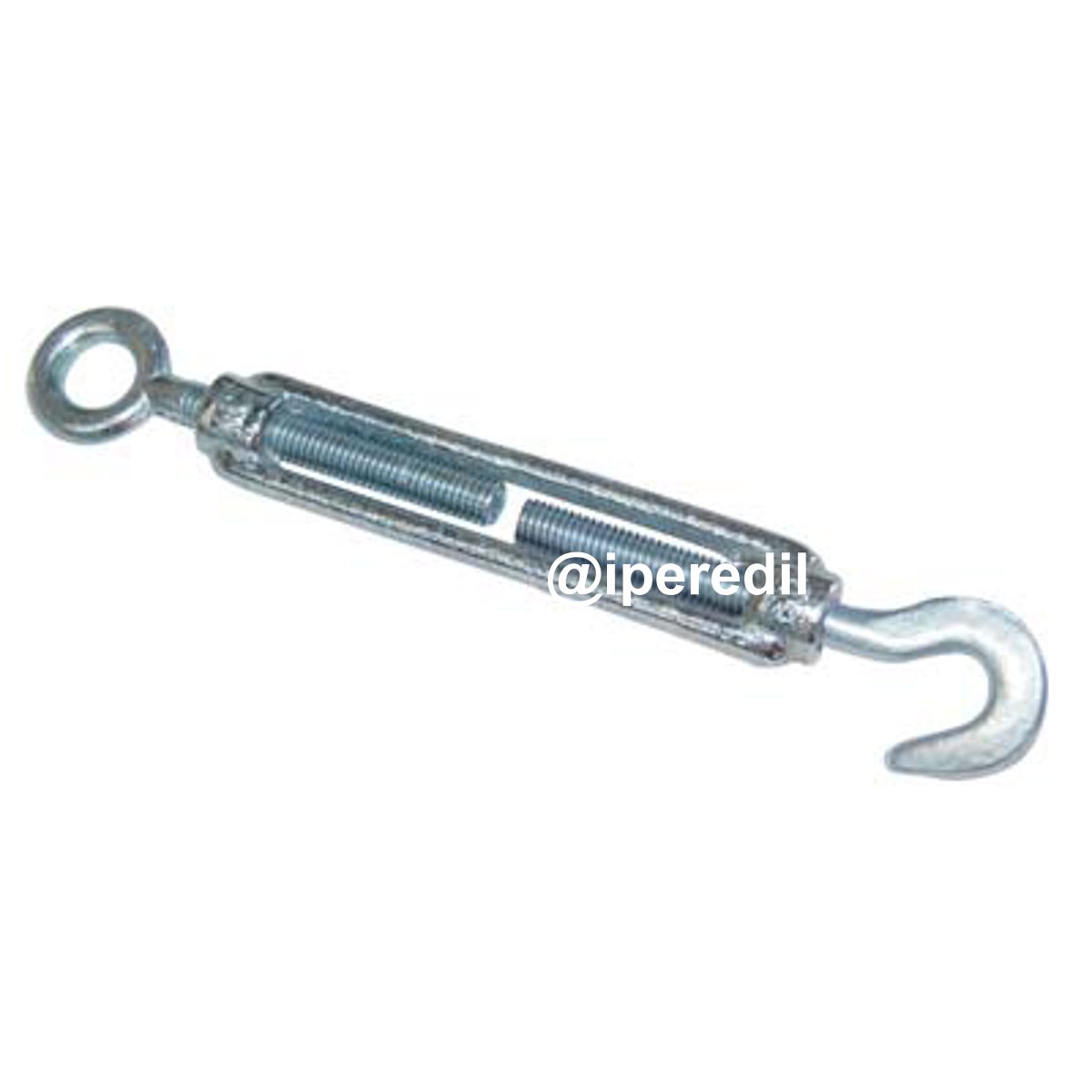 TENDITORE OCCHIOLO E GANCIO ZINCATO WORKIT M8 O.MM 11 A.MM 10