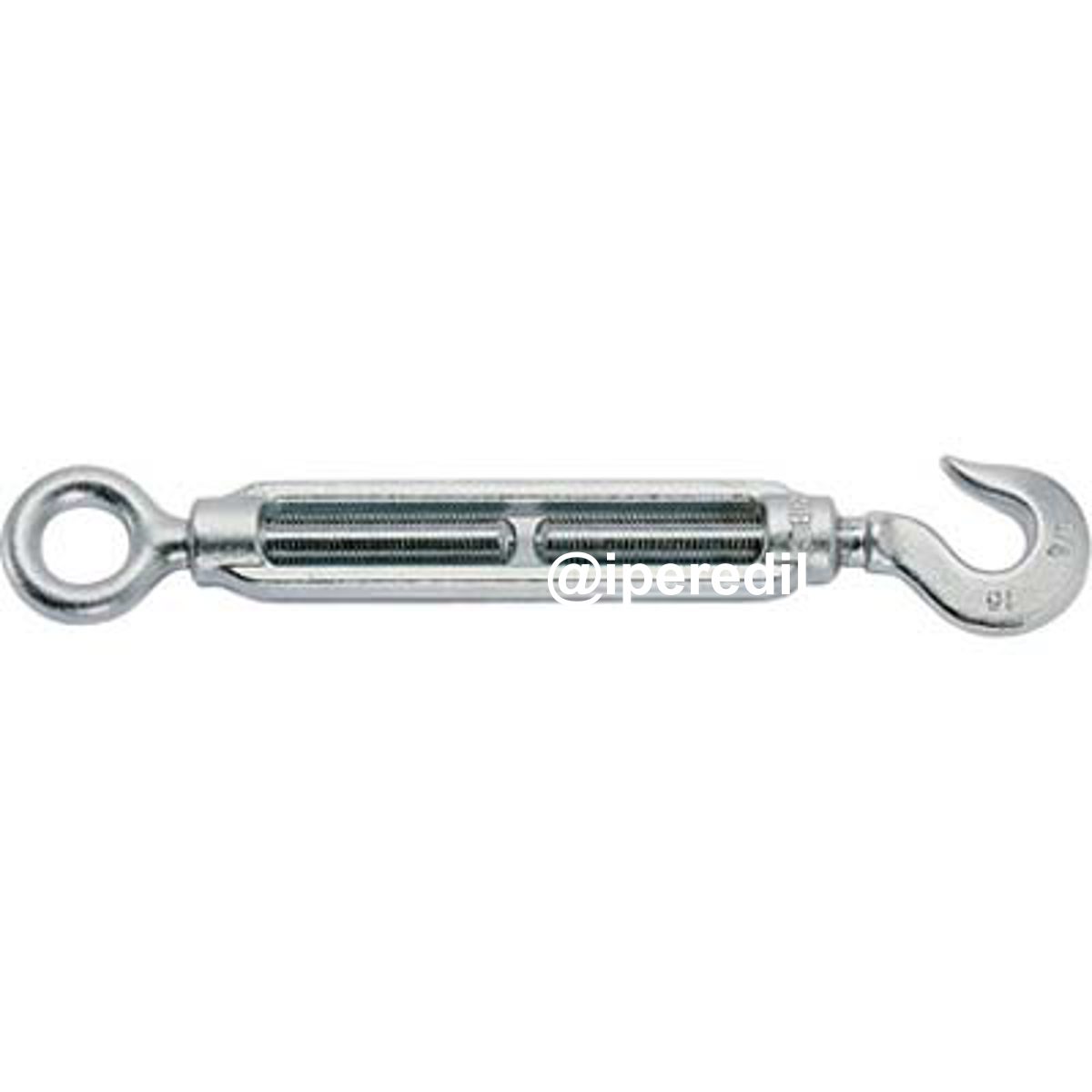 TENDITORE OCCHIOLO E GANCIO ZINCATO 8006Z ROBUR M8 O.MM 11 A.MM 10