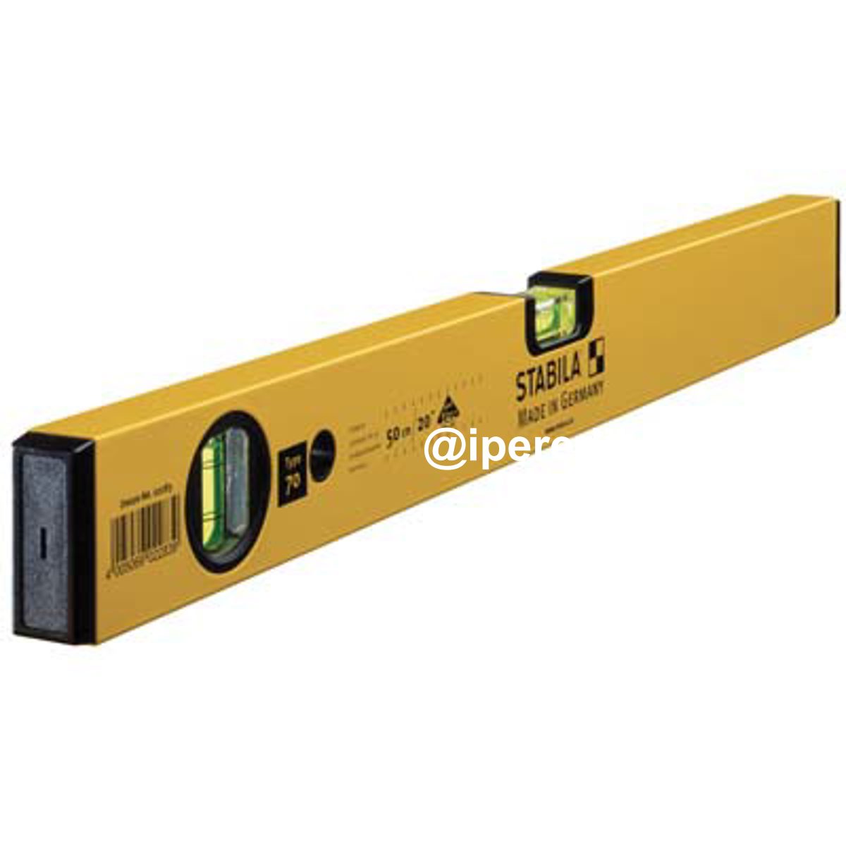LIVELLA A BOLLA 70 STABILA ALLUMINIO BOLLE 2 CM 40