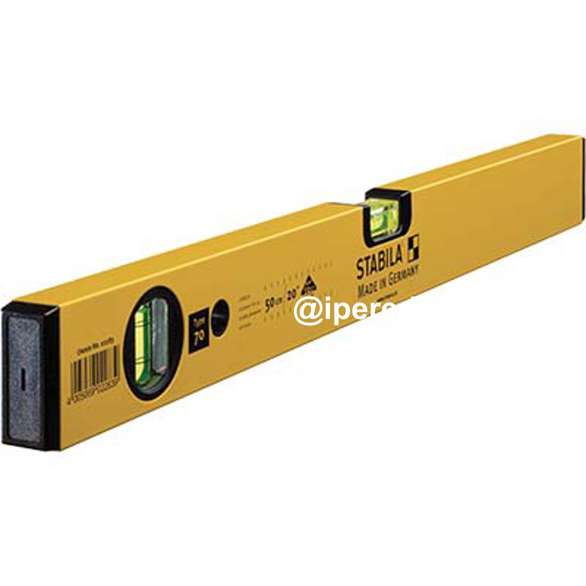 LIVELLA A BOLLA 70 STABILA ALLUMINIO BOLLE 2 CM 50
