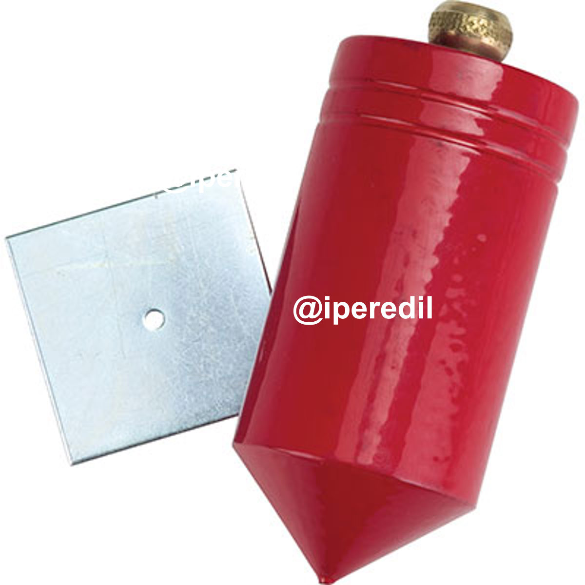 PIOMBO CILINDRICO + PIASTRINA ACCIAIO VERN GR 300