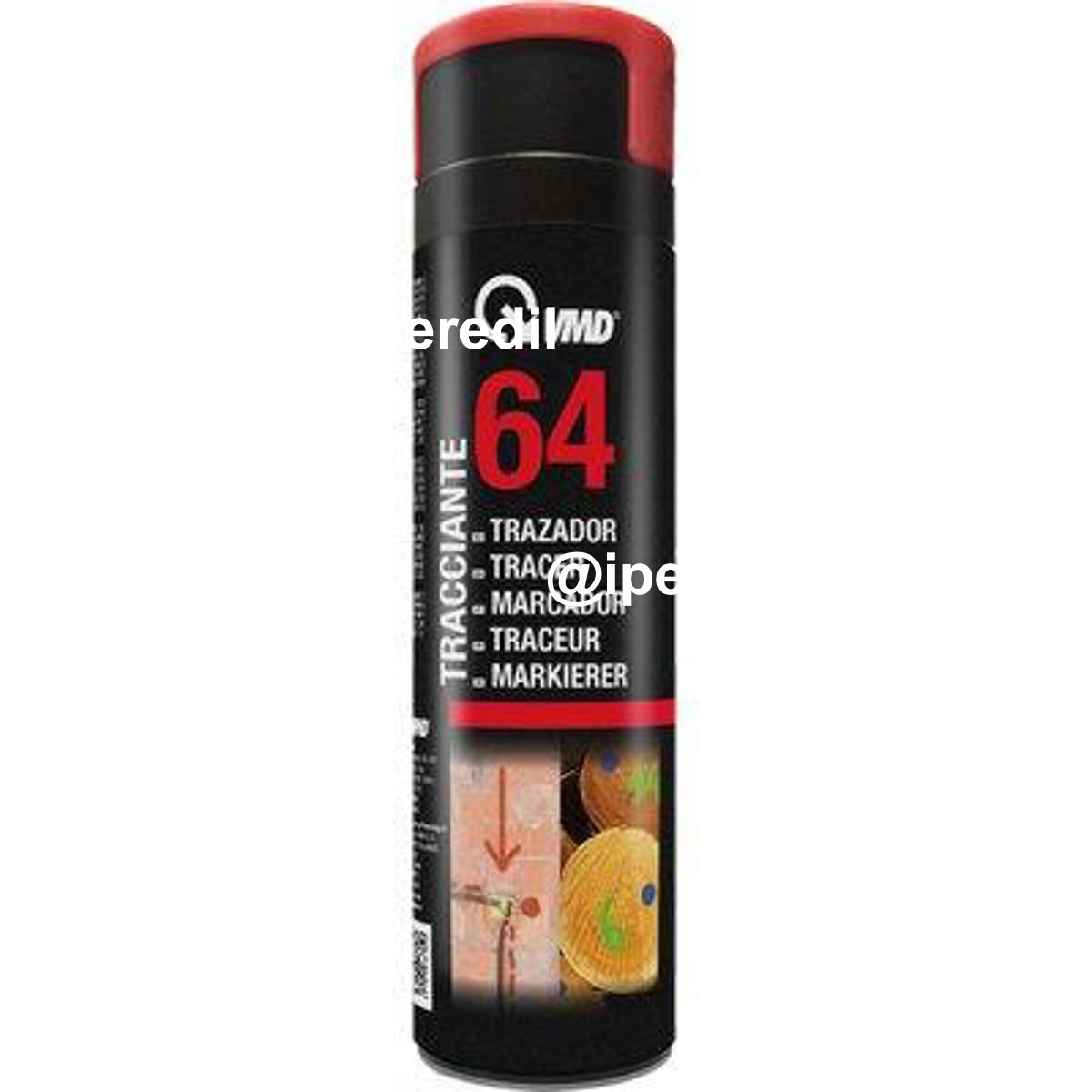TRACCIATORE SPRAY FLUORESCENTE 64 VMD ROSSO ML 500 - 07642370