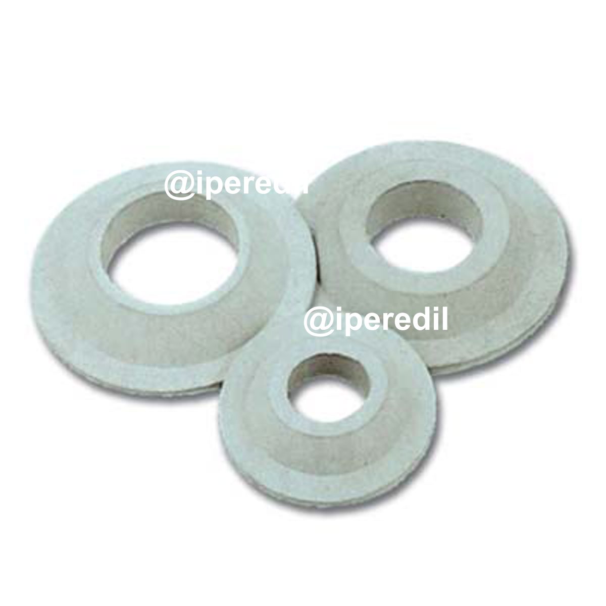 GUARNIZIONE CONICA X PILETTA GOMMA BIANCA 1/2 - 07703002