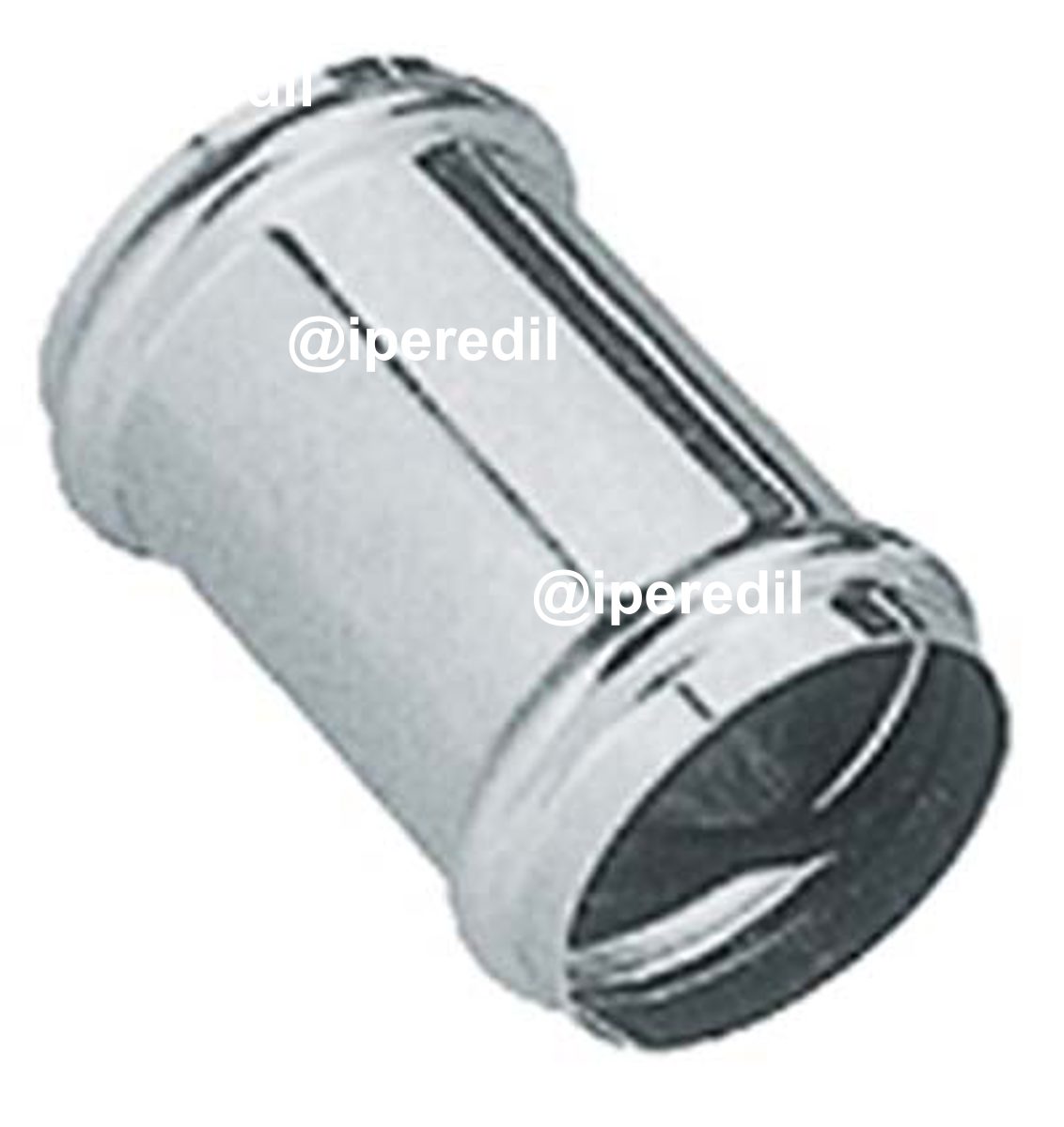 MANICOTTO CANOTTO CR OTTONE CROMATO MM 30 CM 6 + ORING