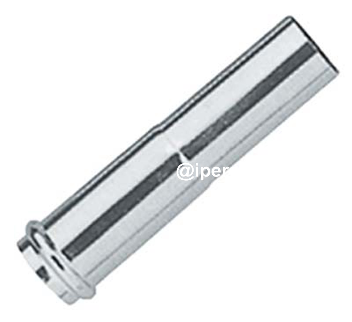 CANOTTO CR DI PROLUNGA OTTONE CROMATO MM 26 CM 12 + ORING