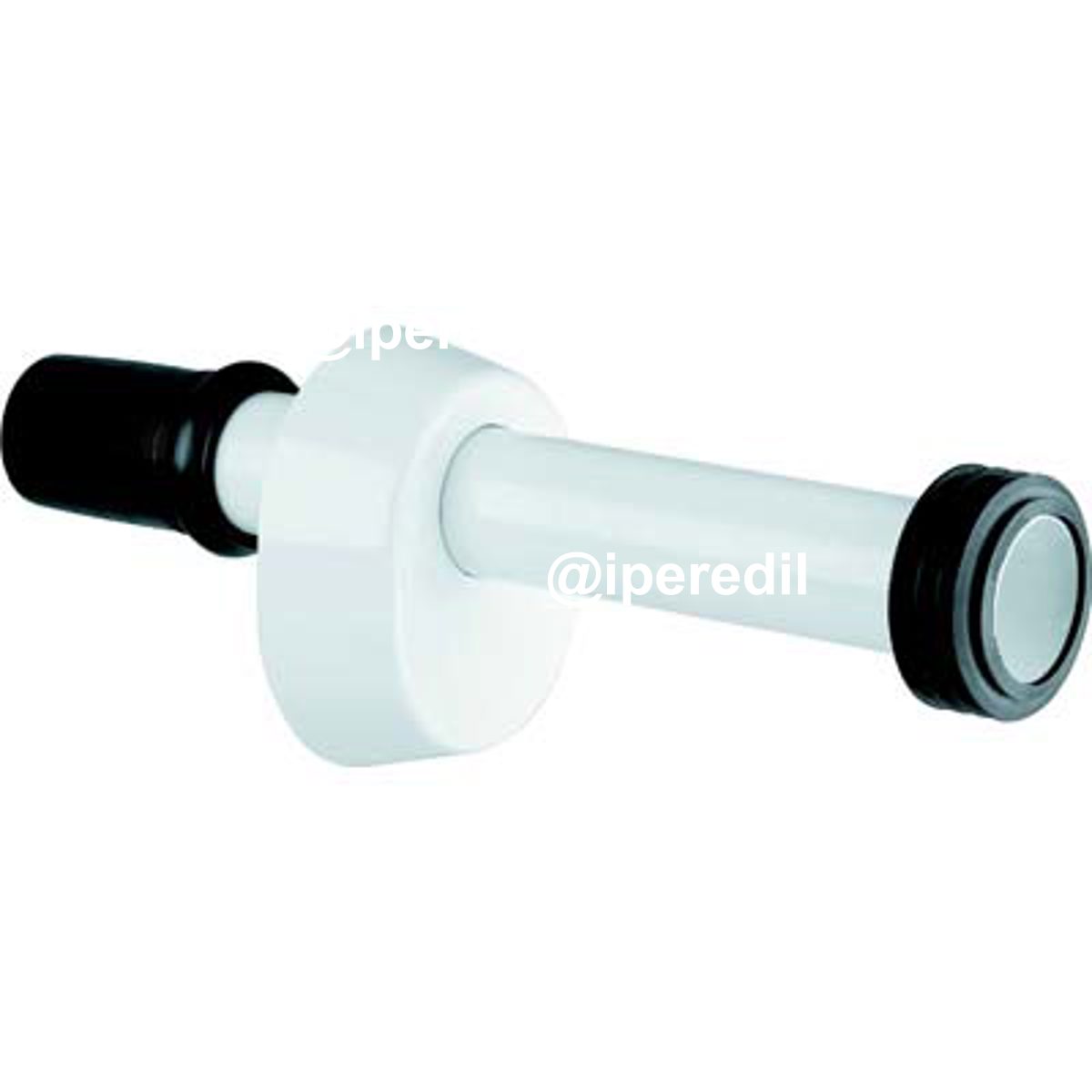 CANOTTO PP X CASSETTA SCARICO WC BIANCO MM 40 - 07706078