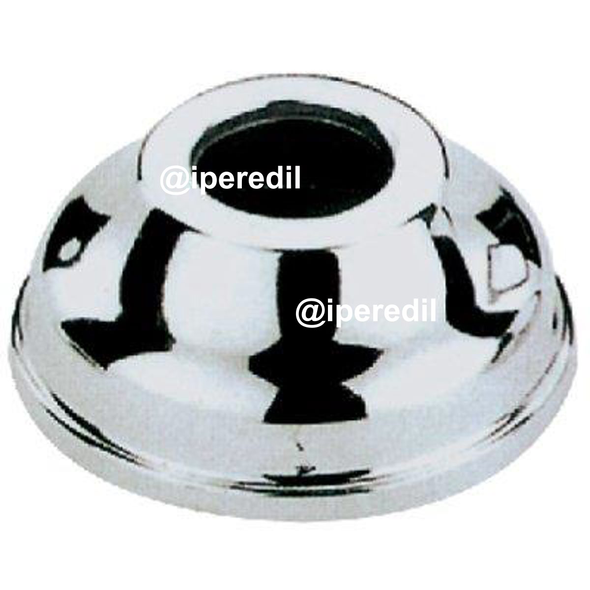 ROSETTA CR X CANOTTO OTTONE CROMATO F.MM 32