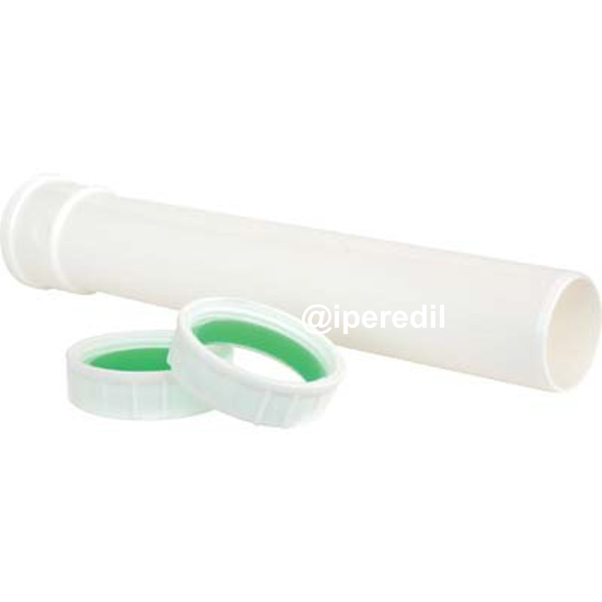 CANOTTO PP DI PROLUNGA BIANCO MM 40 1"1/2 CM 18