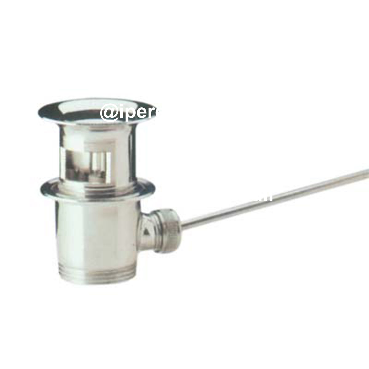 PILETTA SCARICO AUTOMATICO LAVABO OTTONE CROMATO 1"1/4M