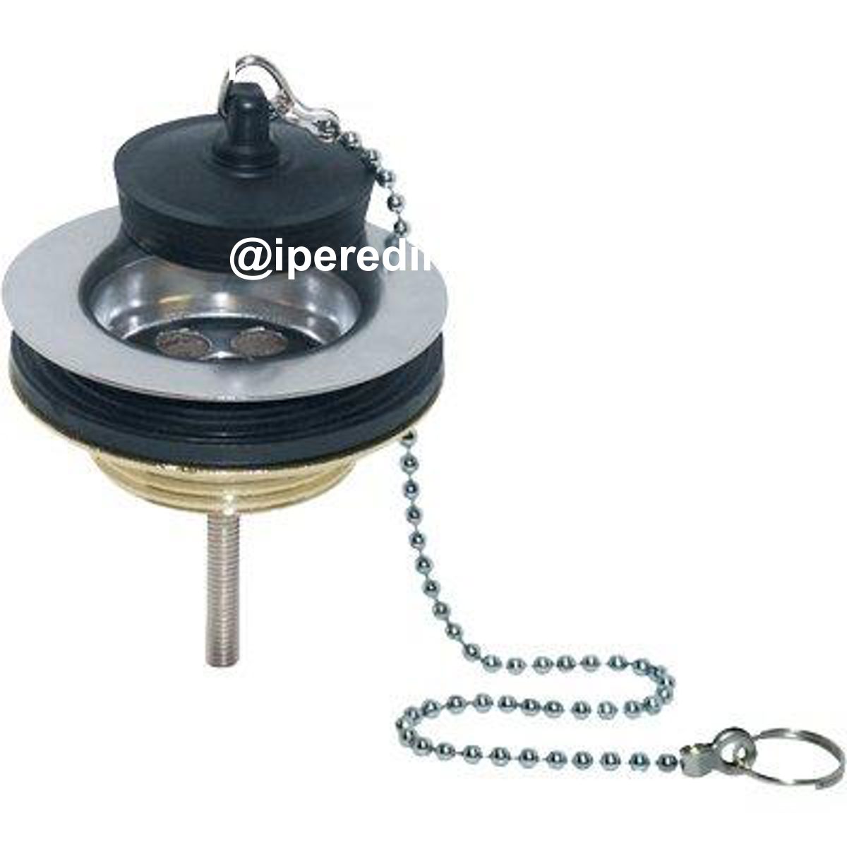 PILETTONE LAVELLO OTTONE CROMATO TEA OTTONE CROMATO 1"1/4M