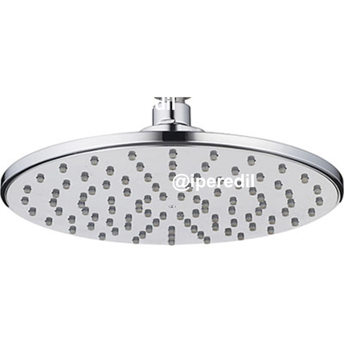 SOFFIONE DOCCIA + SNODO MAGNOLIA EFFE ABS CROMATO 1/2F MM 200 - 07709236